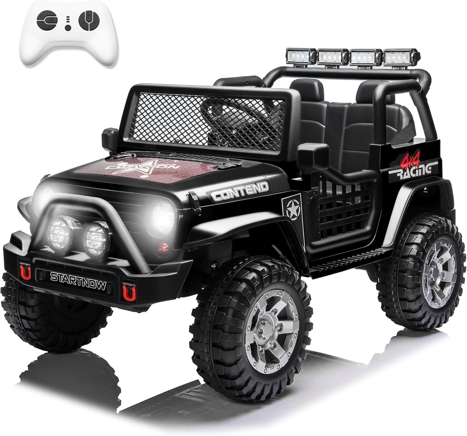 Exploring Adventure: Our Review of the Sopbost 12V Ride-On Truck