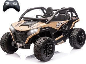 Discover Fun with the sopbost XL 24V Dual-Seater Kids UTV!