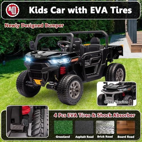 Exploring Adventure: Our Review of the Sopbost 12V Ride-On Truck