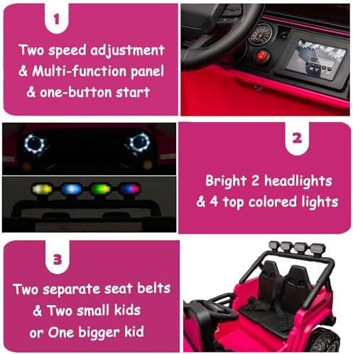 Exploring the features of the Sopbost 24V Ride On Truck