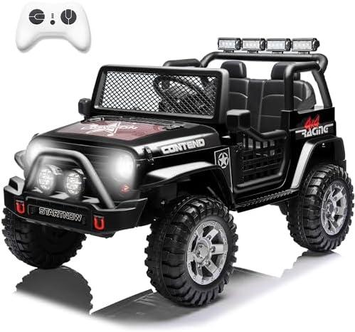 Exploring Adventure: Our Review of the Sopbost 12V Ride-On Truck