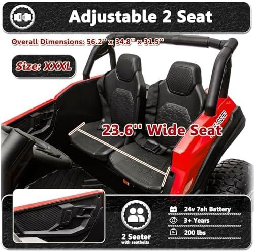 Exploring Fun: Our Review of the Sopbost 24V kids UTV