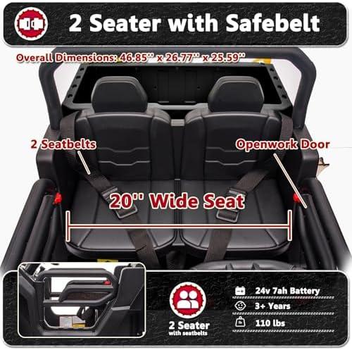 Exploring Fun with Sopbost 2 Seater Ride On Dump Truck