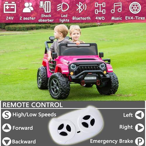 Exploring the Features of the Sopbost 24V Ride On Truck