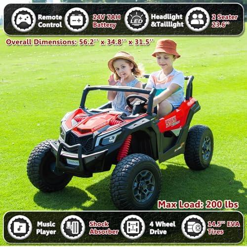 Exploring Fun: Our Review of the Sopbost 24V Kids UTV