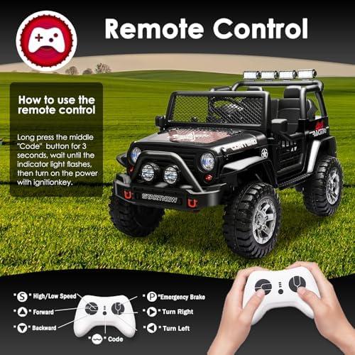 Exploring Adventure: Our Review of the Sopbost 12V Ride-On Truck