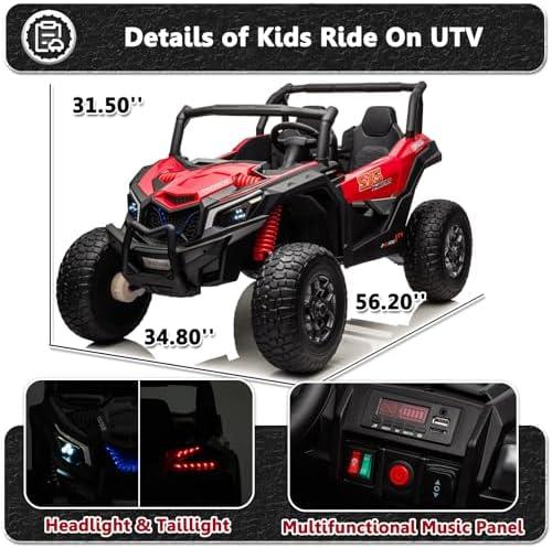 Exploring Fun: Our Review of the Sopbost 24V Kids UTV