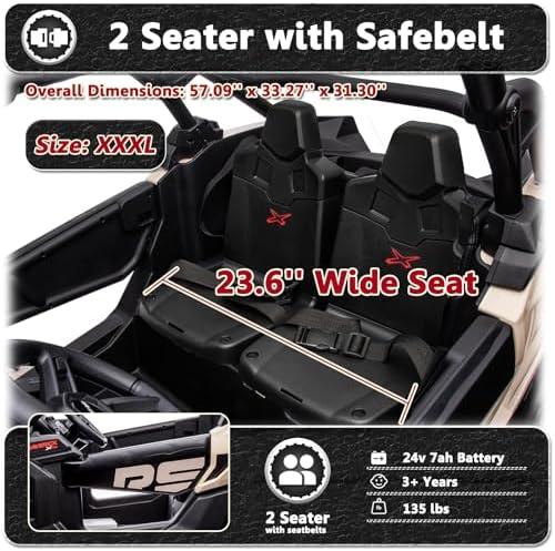 Unleashing Adventure: our Review of the sopbost 24V UTV