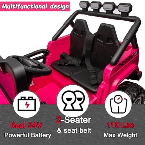 Exploring the Features of the Sopbost 24V ride On Truck