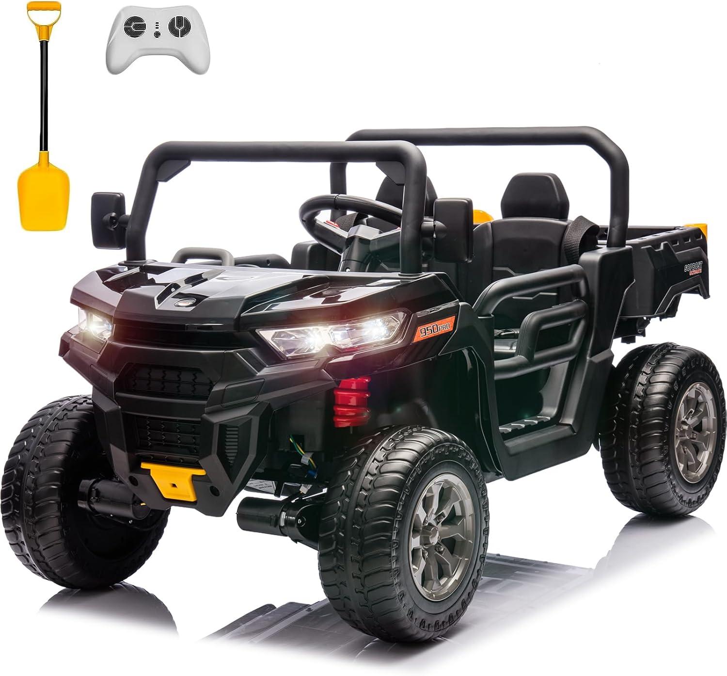 Exploring Fun with Sopbost 2 seater Ride On Dump Truck